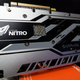 The Sapphire Nitro+ RX 580 is pretty on the bottom, plain on the top and outfitted with striking heat pipes on the inside.